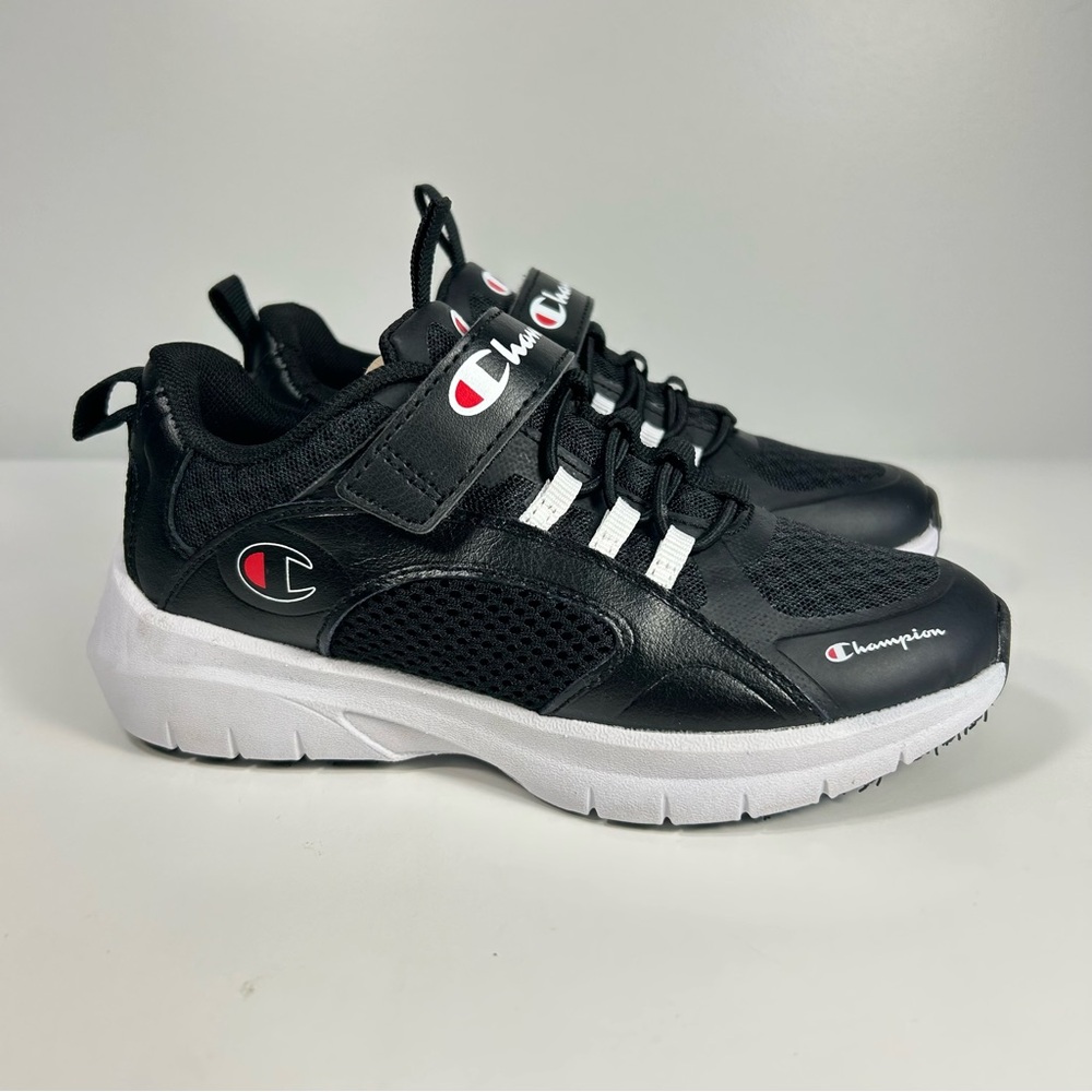 NEW Champion Junior Youth Pacer Hook and Loop Slip On Running Shoes; Boy’s Sz 12
